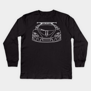 McLaren P1 supercar Kids Long Sleeve T-Shirt